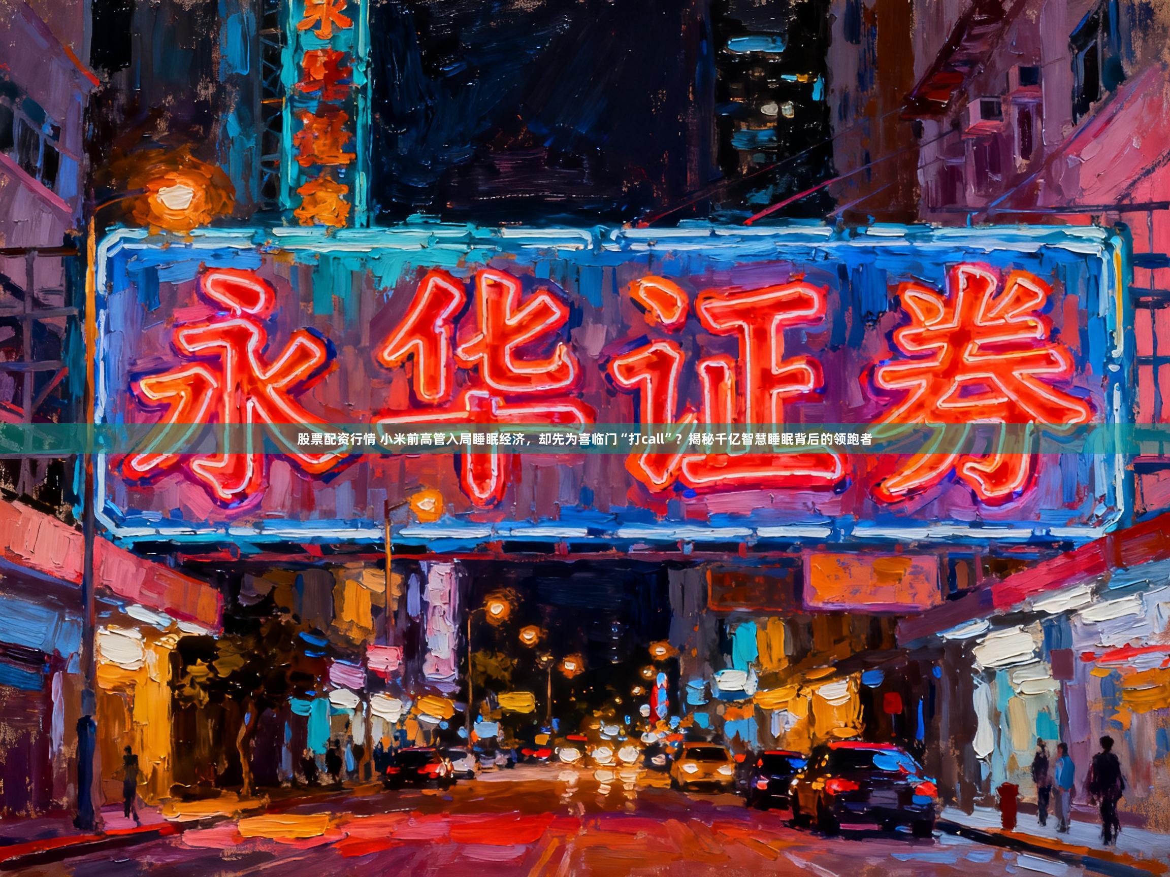 股票配资行情 小米前高管入局睡眠经济，却先为喜临门“打call”？揭秘千亿智慧睡眠背后的领跑者